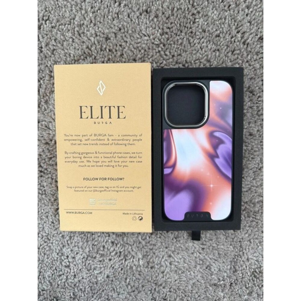 BURGA Nebula iPhone 15 pro Elite phone case